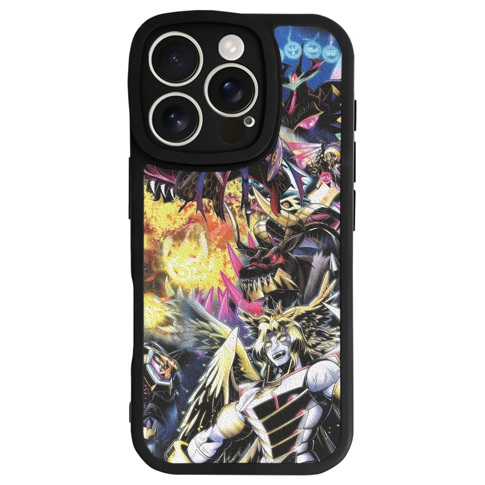 （画像用） Digimon デジタルモンスター/デジモン 【iPhone 16シリーズ対応】シリコンスマホケース（レザー調） 材質：シリコン